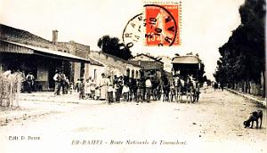 1776- Er-Rahel - La Route Nationale d'Ain-Temouchent en 1910